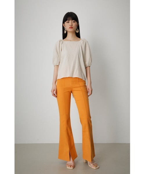 CENTER SLIT COLOR FLARE PT/センタースリットカラーフレアPT