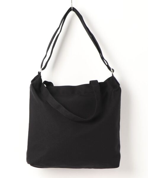 kutir(クティール)の「2WAYキャンバスバッグ(トートバッグ・レディース・ホワイト/ブラック・FREE)」の8枚目の写真