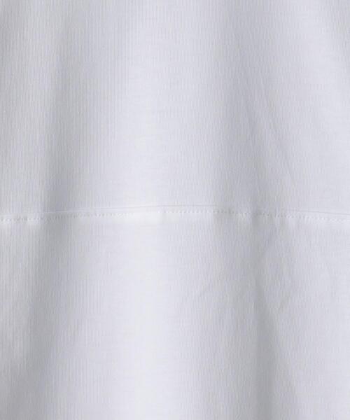 BEAUTY&YOUTH UNITED ARROWS（ビューティーアンドユースユナイテッドアローズ）の「コットン カットアウト クルーネック ショートスリーブ プルオーバー（Tシャツ/カットソー・レディース・ホワイト/ブラック/ケリー・FREE）」の13枚目の写真