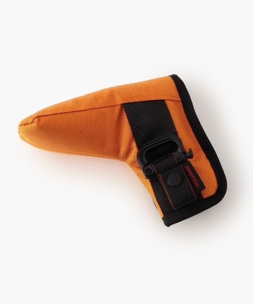 BRIEFING（ブリーフィング）の「【ブリーフィングゴルフ】PUTTER COVER FIDLOCK AIR CR/パターカバーフィドロックエアーCR（ゴルフグッズ・メンズ・ブラック/オレンジ・FREE）」の2枚目の写真