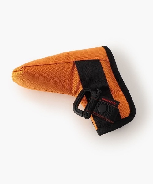 BRIEFING（ブリーフィング）の「【ブリーフィングゴルフ】PUTTER COVER FIDLOCK AIR CR/パターカバーフィドロックエアーCR（ゴルフグッズ・メンズ・ブラック/オレンジ・FREE）」の3枚目の写真