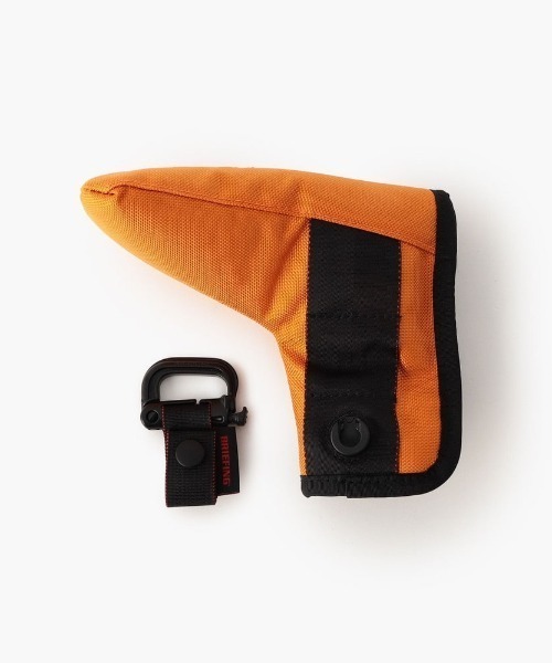 BRIEFING（ブリーフィング）の「【ブリーフィングゴルフ】PUTTER COVER FIDLOCK AIR CR/パターカバーフィドロックエアーCR（ゴルフグッズ・メンズ・ブラック/オレンジ・FREE）」の5枚目の写真