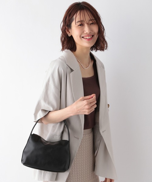 GLOBAL WORK(グローバルワーク)の「2WAYハンドショルダー/276860(ショルダーバッグ・レディース・ブラック/ライム/アイボリー・ONE SIZE)」の3枚目の写真