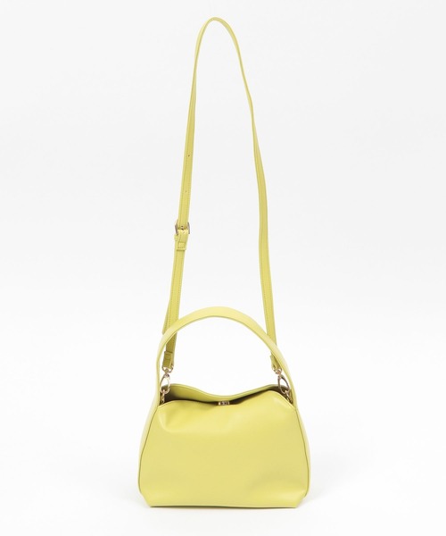 GLOBAL WORK(グローバルワーク)の「2WAYハンドショルダー/276860(ショルダーバッグ・レディース・ブラック/ライム/アイボリー・ONE SIZE)」の13枚目の写真