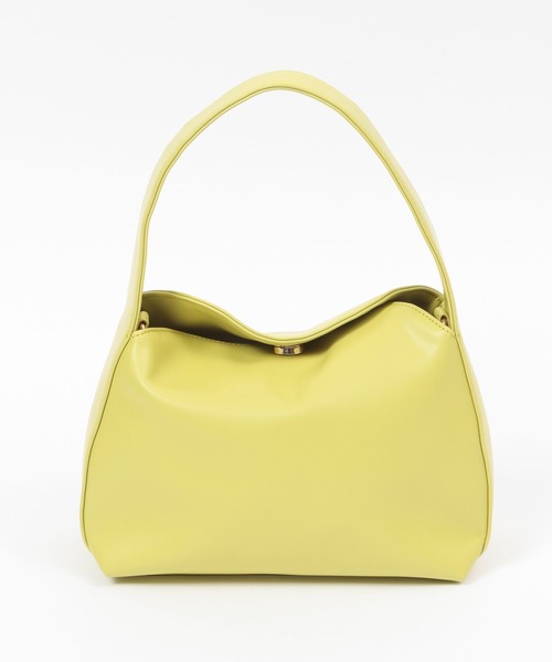 GLOBAL WORK(グローバルワーク)の「2WAYハンドショルダー/276860(ショルダーバッグ・レディース・ブラック/ライム/アイボリー・ONE SIZE)」の6枚目の写真