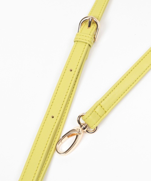 GLOBAL WORK(グローバルワーク)の「2WAYハンドショルダー/276860(ショルダーバッグ・レディース・ブラック/ライム/アイボリー・ONE SIZE)」の12枚目の写真