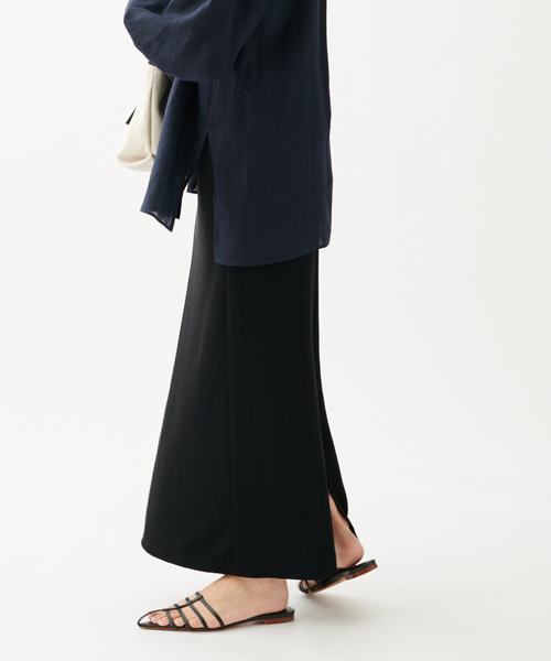 journal standard L'essage（ジャーナルスタンダードレサージュ）の「リブ タイトスカート（スカート・レディース・グレー/ブラック・FREE）」の18枚目の写真