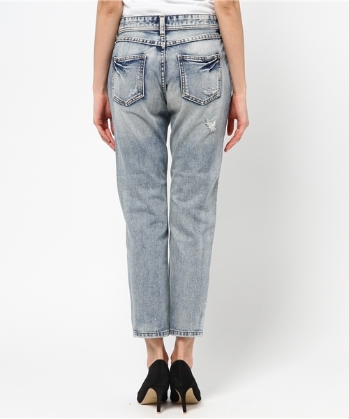 ROSE BUD（ローズバッド）の「S-LPT-15101 DAMAGE BOY'S PANTS（デニムパンツ・レディース・ブルー系その他・26/28/24）」の12枚目の写真