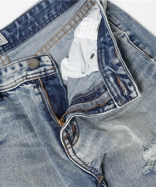 ROSE BUD（ローズバッド）の「S-LPT-15101 DAMAGE BOY'S PANTS（デニムパンツ・レディース・ブルー系その他・26/28/24）」の5枚目の写真