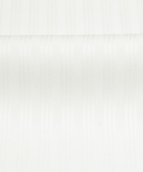 TOKYO SHIRTS（トウキョウシャツ）の「形態安定ノーアイロン クレリックヘンリーネック 半袖ビジネスワイシャツ（ビジネスシャツ・レディース・ブラック/ホワイト・L/M/S/LL）」の8枚目の写真