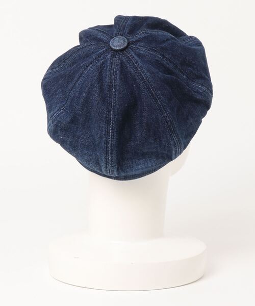 one way（ワンウェイ）の「デニム8枚キャスケット（キャスケット・レディース・ブラック/ダークブルー・FREE）」の3枚目の写真