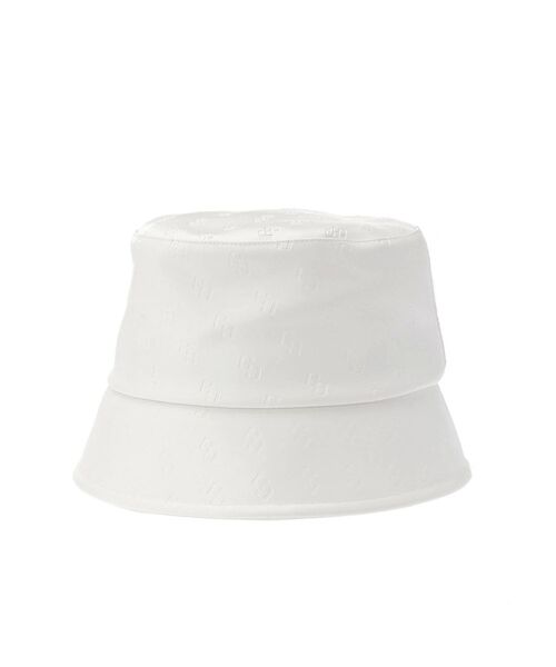 GYDA(ジェイダ)の「GG PATTERNエンボスバケットハット(ハット・レディース・オフホワイト/ブラック・FREE)」の9枚目の写真