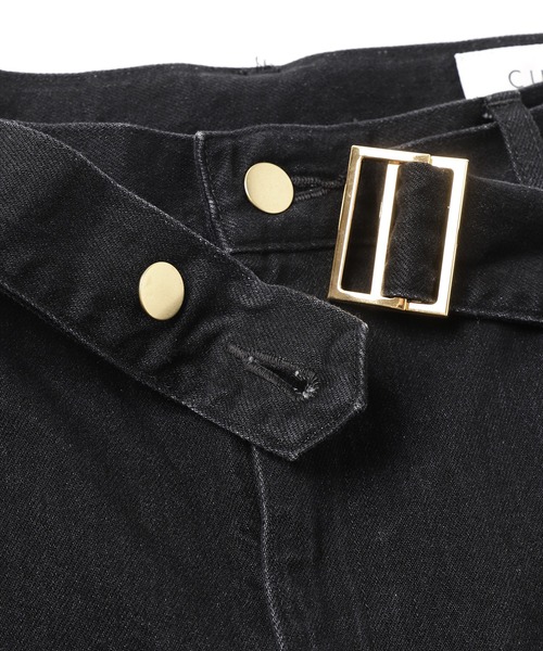 パンツ CULLNI 22-AW-002 Flared Denim CULLNI（クルニ）の「22-AW-002 / Front Slit Slim Flared Denim