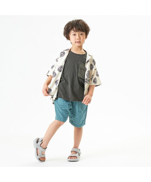 F.O.KIDS（エフオーキッズ）の「製品染タンクトップ（タンクトップ・キッズ・キャメル/ブルー/チャコール/カーキ・130/120/100/80/90/140/95/110）」の8枚目の写真