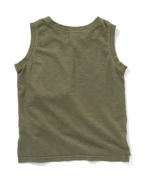 F.O.KIDS（エフオーキッズ）の「製品染タンクトップ（タンクトップ・キッズ・キャメル/ブルー/チャコール/カーキ・130/120/100/80/90/140/95/110）」の11枚目の写真