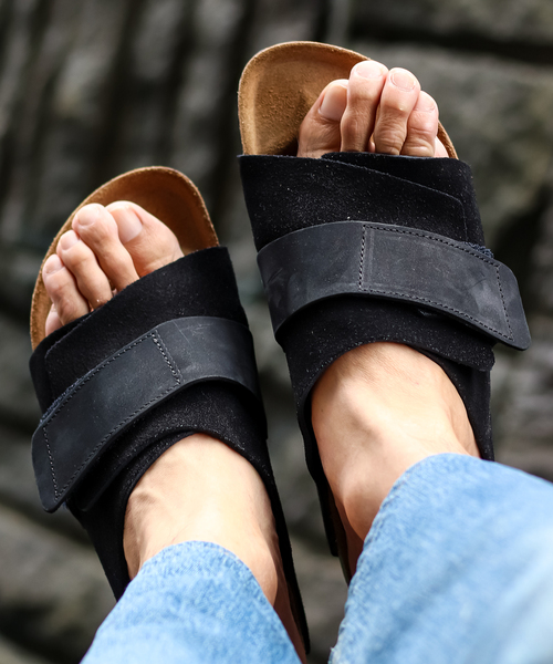 BIRKENSTOCK(ビルケンシュトック)の「【BIRKENSTOCK / ビルケンシュトック】 KYOTO(サンダル・メンズ・ブラック/ベージュ・40/41/42)」の6枚目の写真