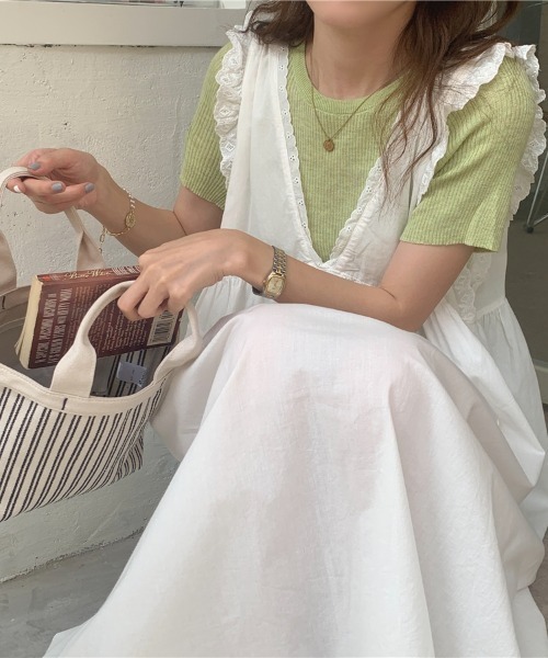 almo（アルモ）の「ルーズキャミワンピース(se)（ワンピース・レディース・ホワイト・FREE）」の5枚目の写真