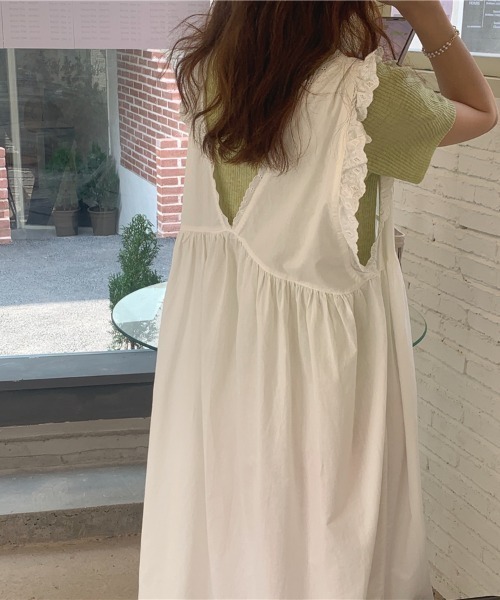 almo（アルモ）の「ルーズキャミワンピース(se)（ワンピース・レディース・ホワイト・FREE）」の9枚目の写真