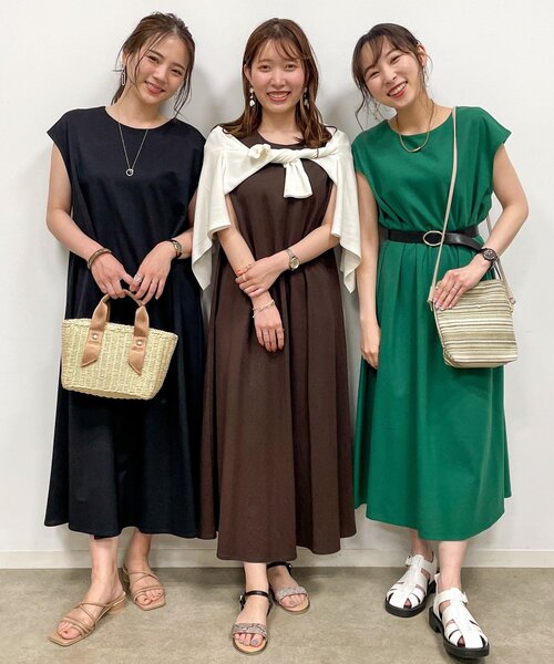 DRESKIP(ドレスキップ)の「◆【洗える】フレンチフレアワンピース(ワンピース・レディース・ブラック/ダークグリーン/ダークブラウン・02/03/04)」の22枚目の写真
