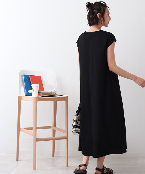 DRESKIP(ドレスキップ)の「◆【洗える】フレンチフレアワンピース(ワンピース・レディース・ブラック/ダークグリーン/ダークブラウン・02/03/04)」の18枚目の写真