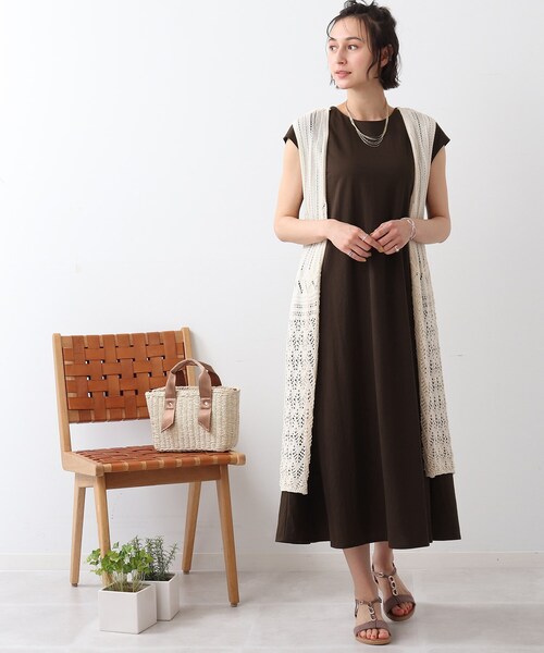 DRESKIP(ドレスキップ)の「◆【洗える】フレンチフレアワンピース(ワンピース・レディース・ブラック/ダークグリーン/ダークブラウン・02/03/04)」の15枚目の写真