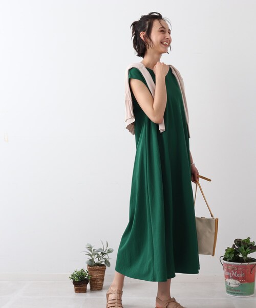 DRESKIP(ドレスキップ)の「◆【洗える】フレンチフレアワンピース(ワンピース・レディース・ブラック/ダークグリーン/ダークブラウン・02/03/04)」の19枚目の写真