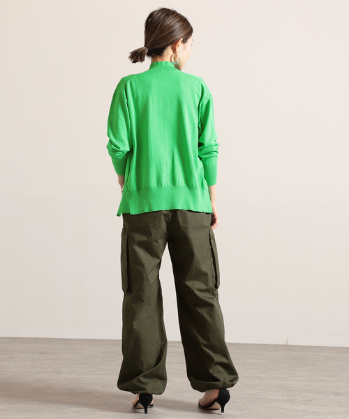 ヴェルメイユパーイエナ　サスペンダーパンツ　カーキ　サロペット　38 BEAUTY&YOUTH UNITED ARROWS（ビューティーアンドユース