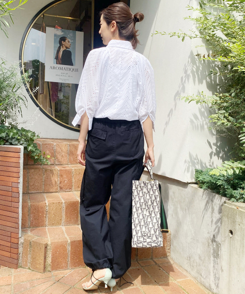 VERMEIL par iena　パラシュートパンツ セール】コットンウェザーパラシュートパンツ（その他パンツ