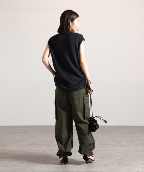 VERMEIL par iena　パラシュートパンツ VERMEIL par iena パンツ レディース pelleq x パラシュート