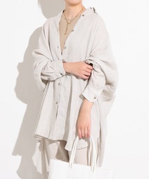 OUVRAGE CLASSE | リネンカラービッグシャツ(シャツ/ブラウス)