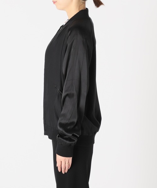 AP STUDIO（エーピーストゥディオ）の「SCENTOF New サテンブルゾン（ブルゾン・レディース・ブラック/ナチュラル・FREE）」の7枚目の写真