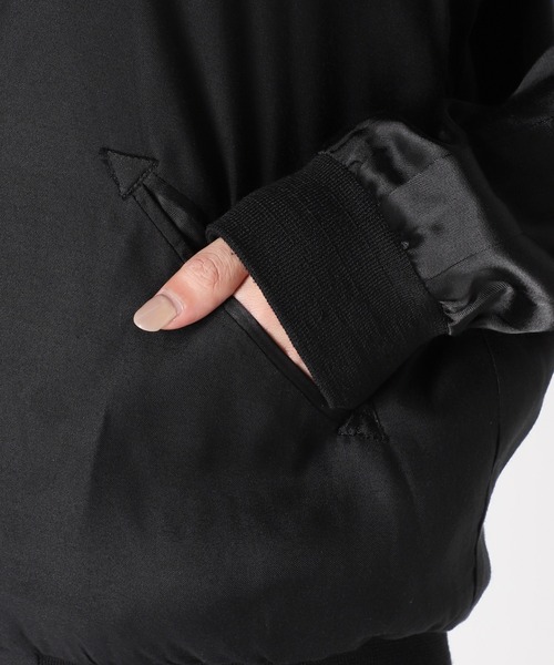 AP STUDIO（エーピーストゥディオ）の「SCENTOF New サテンブルゾン（ブルゾン・レディース・ブラック/ナチュラル・FREE）」の16枚目の写真