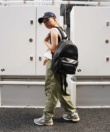 AVIREX（アヴィレックス）の「VARSITY LEATHER DAYPACK/ バー