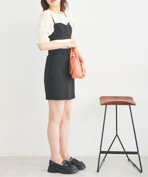 FREE'S MART（フリーズマート）の「サマーツィードブラトップ（その他トップス・レディース・ブラック/ライトグリーン・SMALL/MEDIUM）」の11枚目の写真