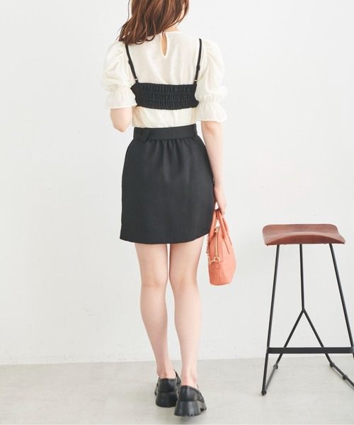 FREE'S MART（フリーズマート）の「サマーツィードブラトップ（その他トップス・レディース・ブラック/ライトグリーン・SMALL/MEDIUM）」の20枚目の写真