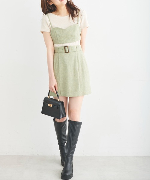 FREE'S MART（フリーズマート）の「サマーツィードブラトップ（その他トップス・レディース・ブラック/ライトグリーン・SMALL/MEDIUM）」の19枚目の写真