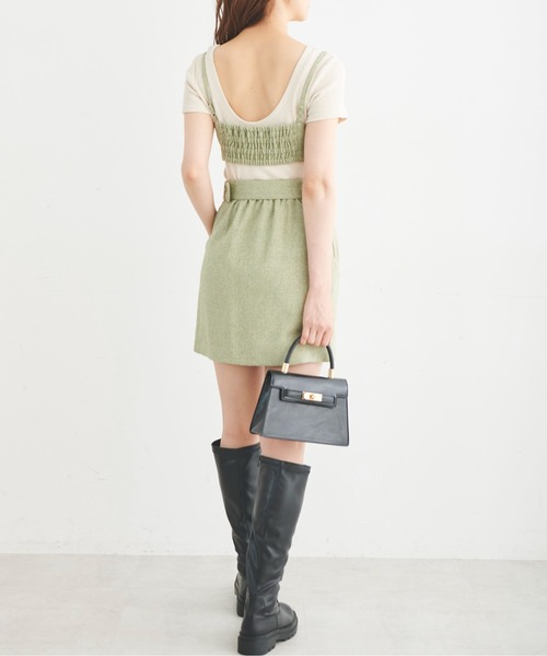 FREE'S MART（フリーズマート）の「サマーツィードブラトップ（その他トップス・レディース・ブラック/ライトグリーン・SMALL/MEDIUM）」の6枚目の写真