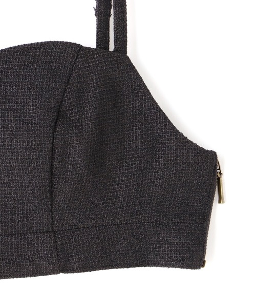 FREE'S MART（フリーズマート）の「サマーツィードブラトップ（その他トップス・レディース・ブラック/ライトグリーン・SMALL/MEDIUM）」の18枚目の写真