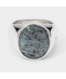 【極美品・size58】TOMWOOD Oval Larvikite TOMWOOD - オーバルリング (ユニセックス) / OVAL LARVIKITE