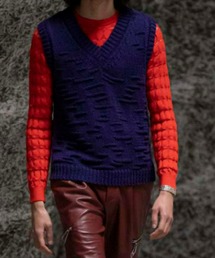 namacheko Vest ナマチェコ　ベスト 未使用品 namacheko ナマチェコ ニット ベスト ジレ - メルカリ