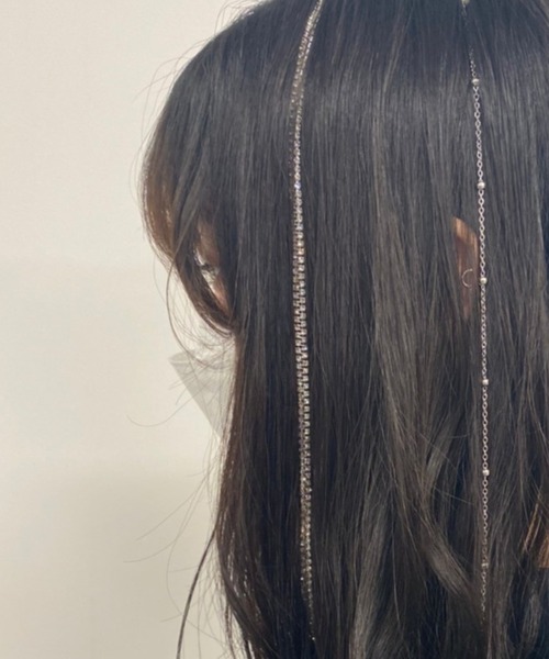 WEGO（ウィゴー）の「WEGO/【一部店限定】ヘアピン付きアレンジヘアチェーン（ヘアピン・レディース・その他1/その他2/その他3・FREE）」の2枚目の写真