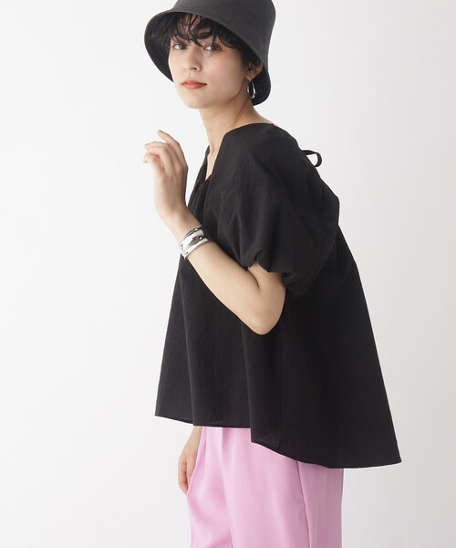 yuka❗️ 旧スモーク・ブルー２個ロング12cm オマジオ　ブラック OPAQUE.CLIP（オペークドットクリップ）の「◇≪エマール検証済