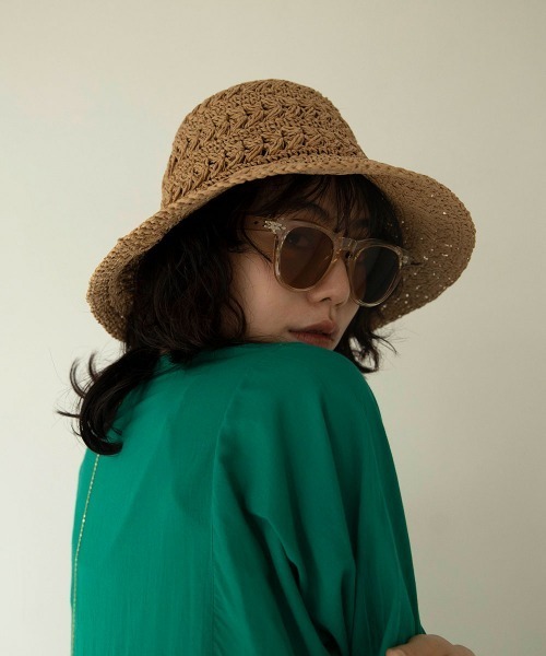 marjour(マージュール)の「HANDMADE CROCHET HAT(ハット・レディース・ライトブラウン/ナチュラル・FREE)」の19枚目の写真
