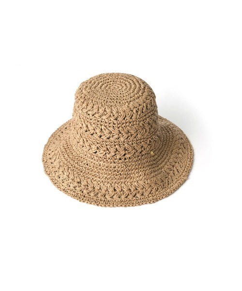 marjour(マージュール)の「HANDMADE CROCHET HAT(ハット・レディース・ライトブラウン/ナチュラル・FREE)」の11枚目の写真