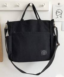 キャンバス2wayトートバッグ ショルダーストラップ付き