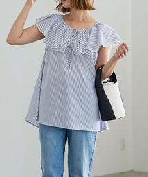 KOBE LETTUCE | フリル襟ノースリーブブラウス(シャツ/ブラウス)