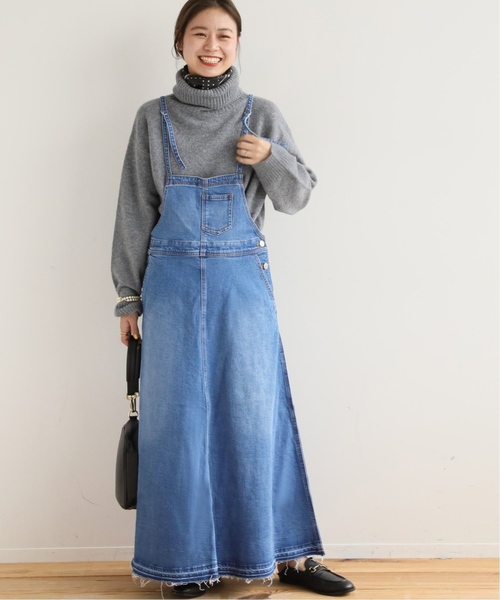 JOURNAL STANDARD relume(ジャーナルスタンダード レリューム)の「《WEB限定追加》デニムジャンパースカート(ジャンパースカート・レディース・ネイビー・38/36)」の19枚目の写真