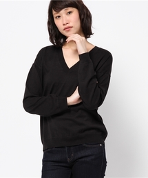 CIAOPANIC | 【Ciaopanic】　イタリーヤーンVネック(ニット/セーター)