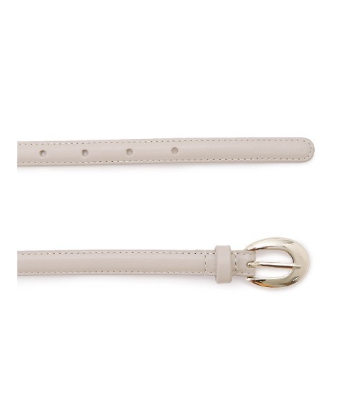 SNIDEL（スナイデル）の「スキニーベルト（ベルト・レディース・バーガンディー/ベージュ/ブラック・FREE）」の6枚目の写真