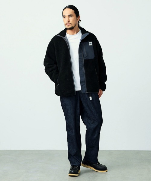 Lee（リー）の「Lee/リー BOA ZIP JACKET ボアジップジャケット